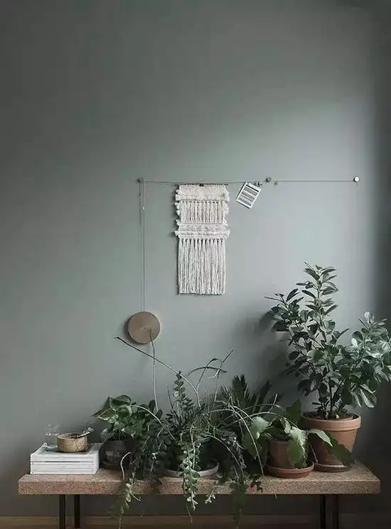 灰绿,最适合大面积上墙的颜色