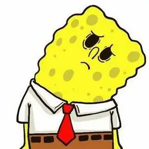 搞笑qq头像:歪脖子的卡通人物