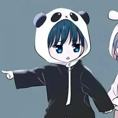 萌1左1右情侣头像情侣头像一左一右呆萌无水印