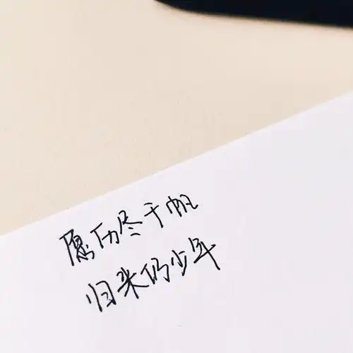 原创歌词归来仍是少年