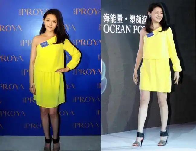 大s胖得刚刚好,穿修身小红裙秀锁骨韵味十足,但妆容略显艳俗