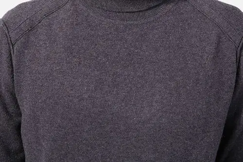 hugo boss/雨果波士男针织衫-男士橙牌灰色羊毛休闲毛衫