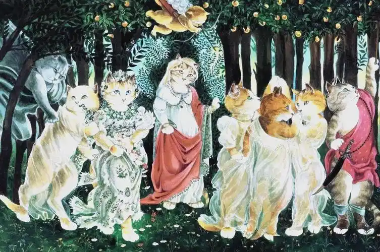 猫咪主题名画大集合🐱