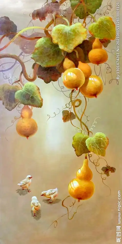 葫芦装饰画图片
