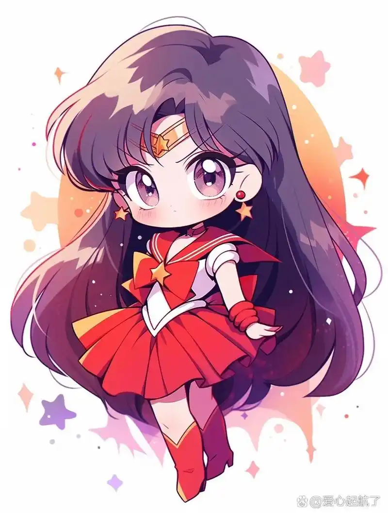 q版美少女战士 美少女战士好可