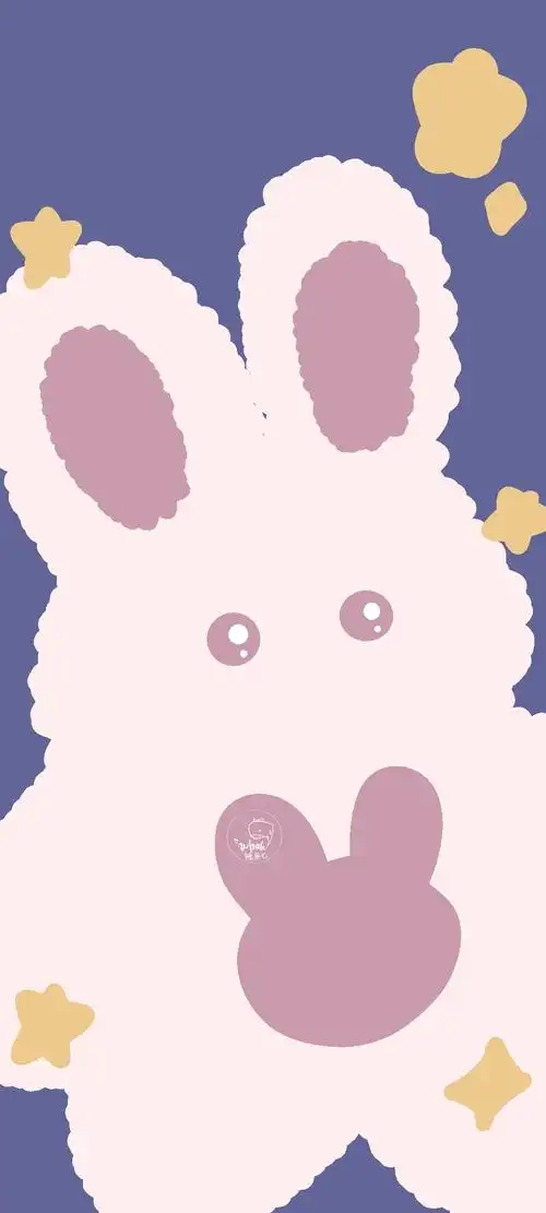 小熊与小兔主题手机壁纸_卡通_手机壁纸下载_美桌网