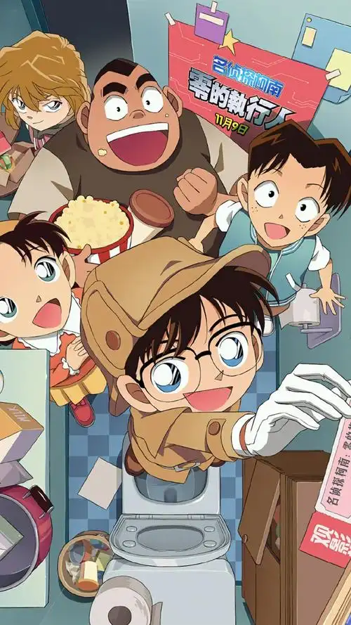 动漫,唯美,日本动漫,清新,二次元,名侦探柯南,手机壁纸,1080x1920