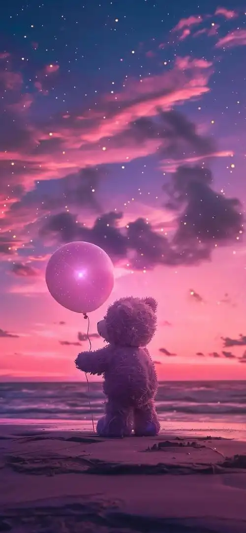 有一天,小熊去剪指甲,然后他变成了小能