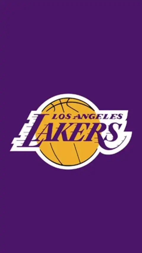 洛杉矶湖人队队标高清手机壁纸