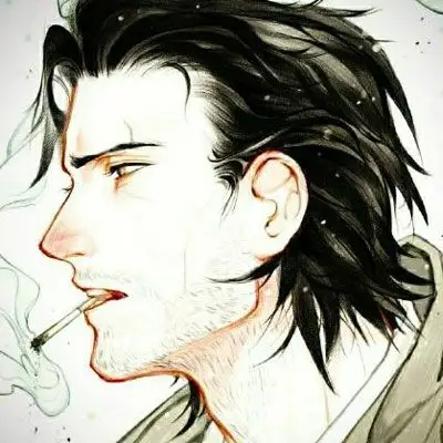 成熟大叔头像动漫图片 黑白成熟大叔微信头像 - 男生头像 - 潮人个性