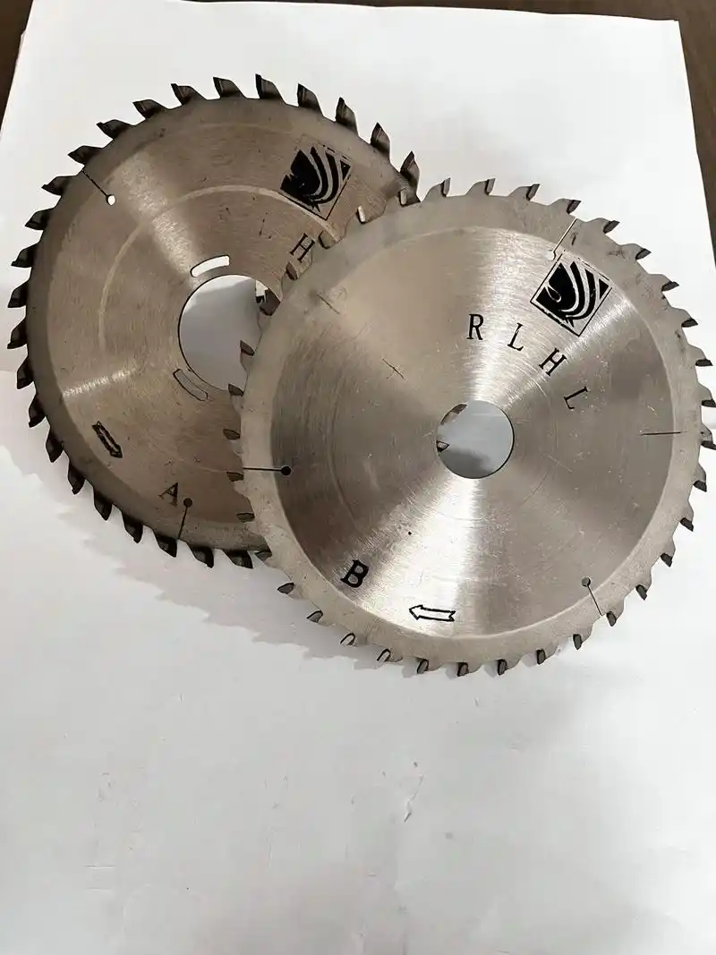 双刀片工作头正反双向切割