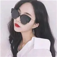 女生头像侧面长发清秀图片