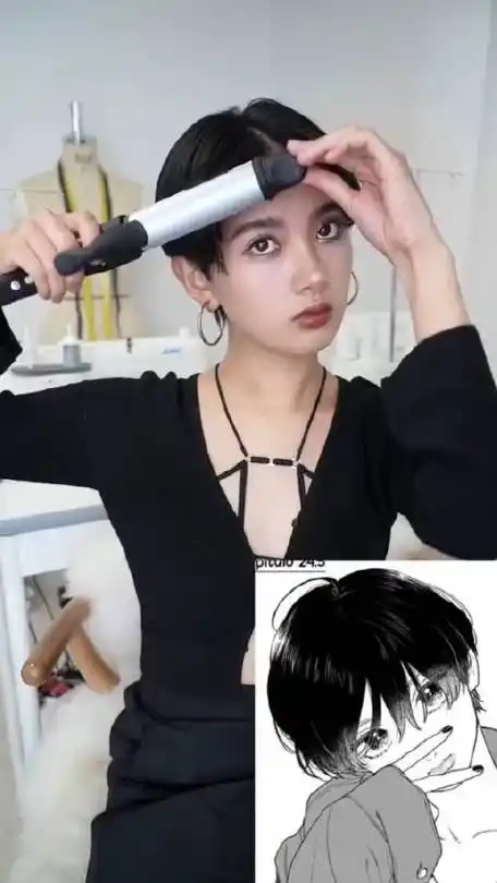 日系短发发型教程,女生超短发可以这样打理!码住试一试