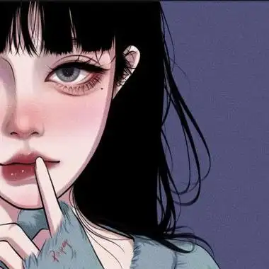 个性高冷的清冷风手绘动漫女头 超级惊艳的成熟气质手绘女头图片_女生