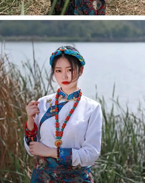 藏服女装藏族服装藏袍女春季新款西藏康巴藏式藏刺绣上衣生活装衬衣偏