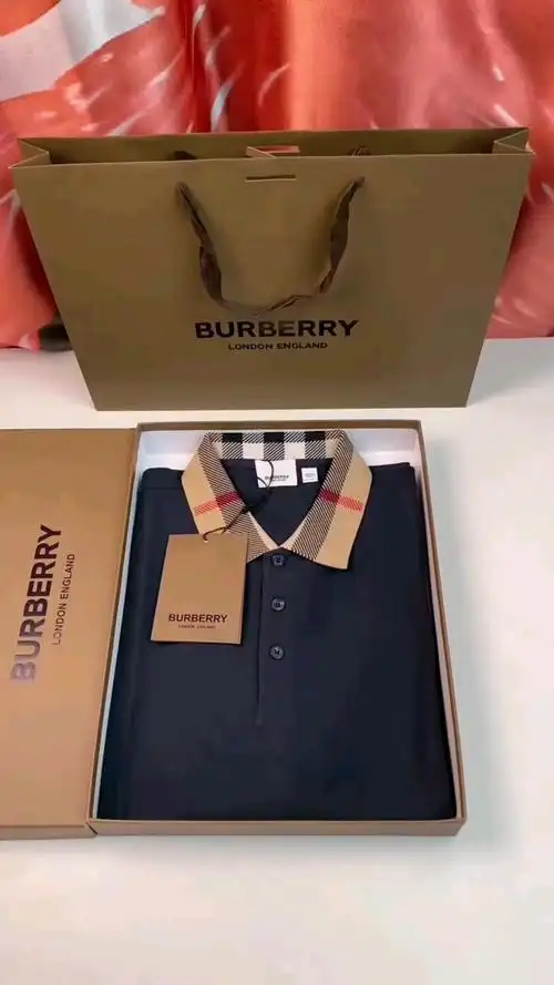 巴宝莉男装夏季polo衫