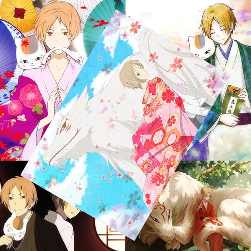 夏目友人帐新款海报二次元夏目贵志高清动漫周边宿舍超大壁纸墙贴