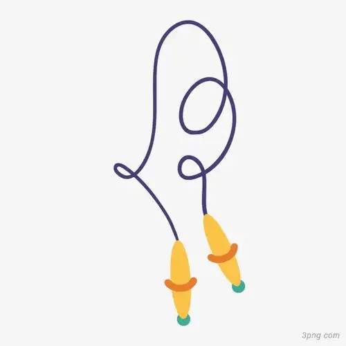 体育绳子卡通儿童玩具