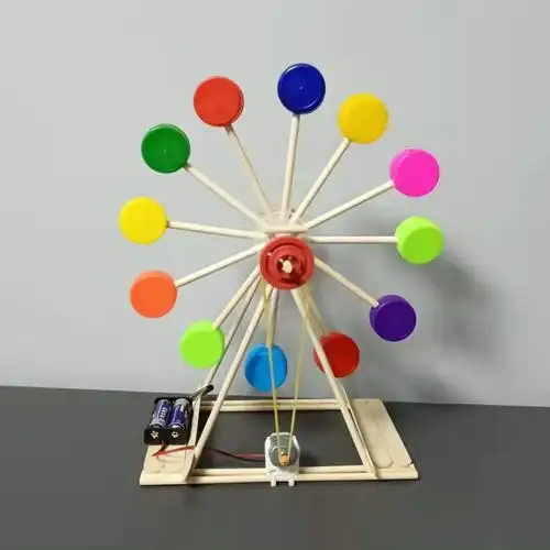 通用技术diy科技小制作小发明手工材料礼物学生儿童科学实验套装 台式