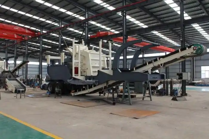 移动式破碎机建筑垃圾粉碎机移动反击式破碎站 分期付款