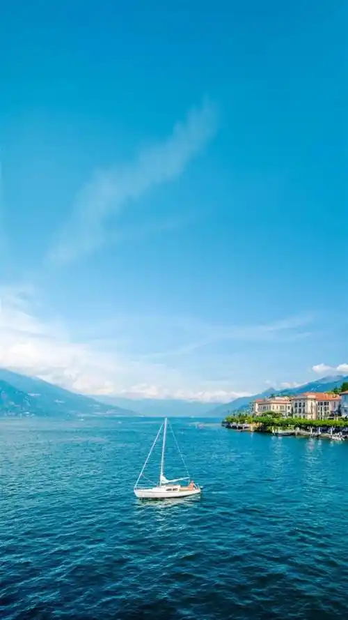 小船,大海,黄昏,唯美景象,自然美景,手机壁纸大海与船只