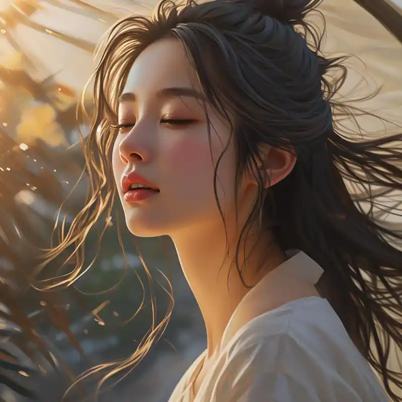 💫女生模糊真人头像集💕