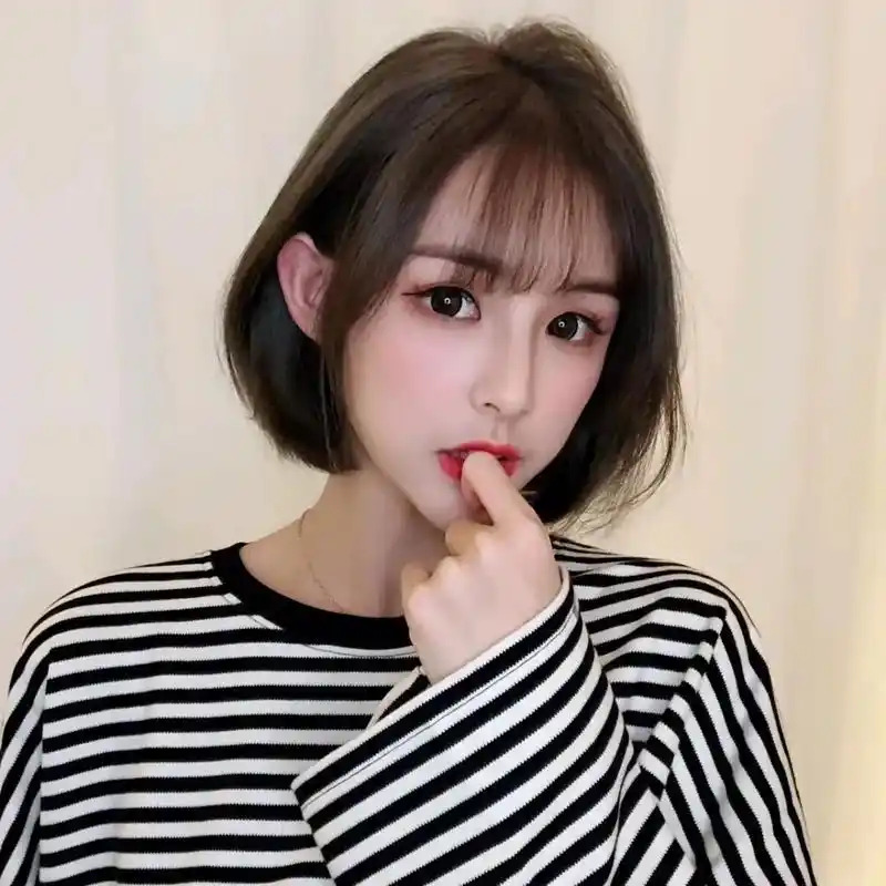 抖音图文来了 #春季短发 #甜美女孩 #减龄短发  - 抖音