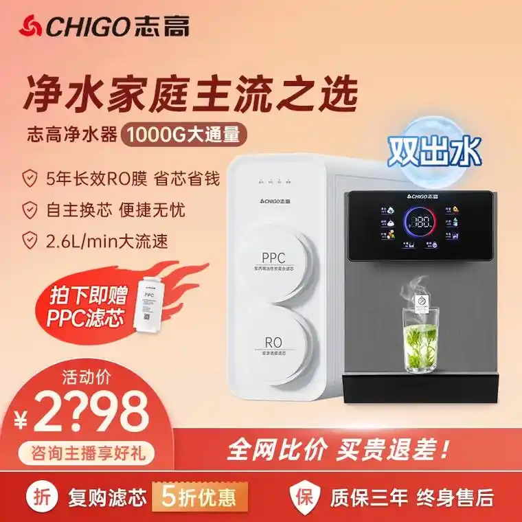 志高反渗透过滤器,大通量,反渗透 - 抖音