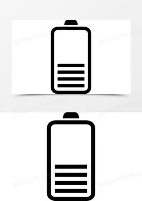半电池状态界面标志线图标