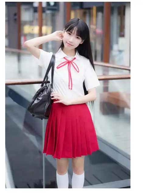 学院风水手服女日系校服班服长袖软妹jk制服百褶裙学生演出服套装