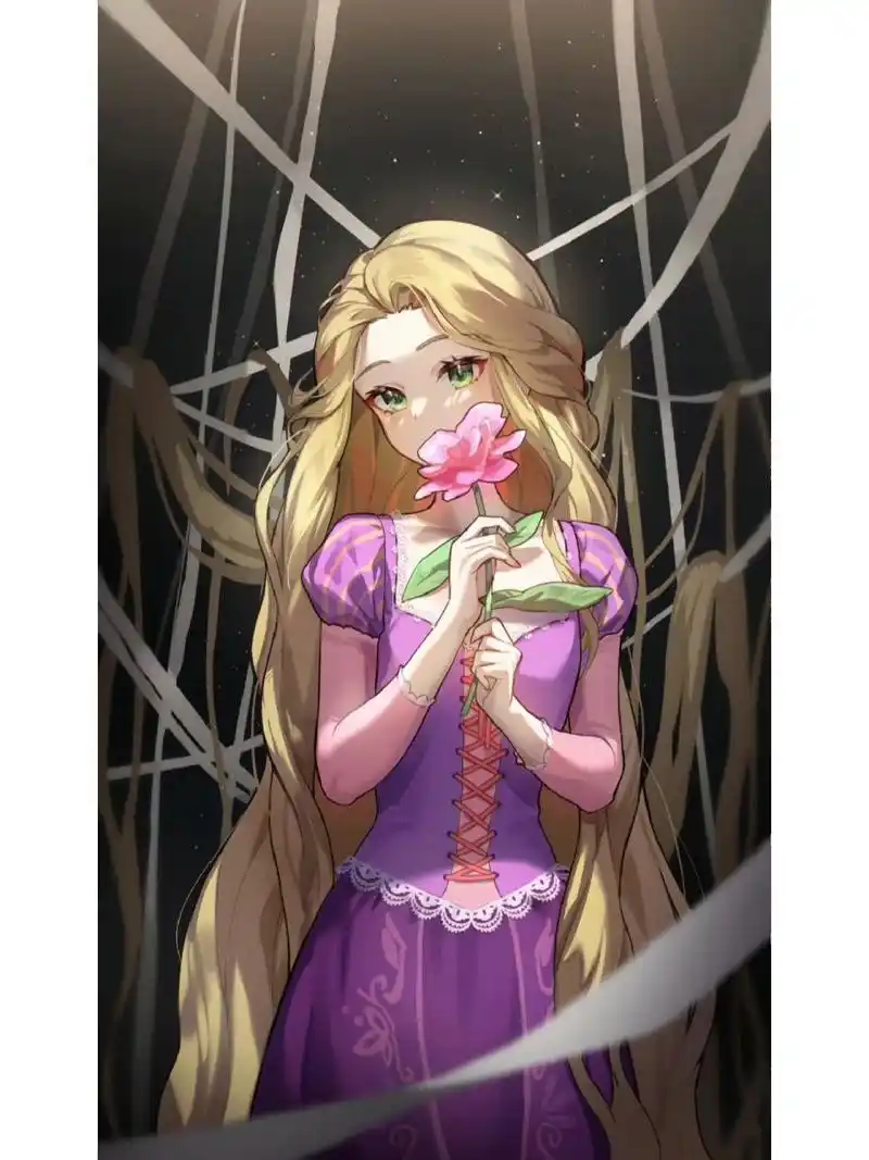 迪士尼公主图片壁纸头像79 画师 twi:chibimoonss