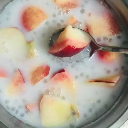 condice做的蜜桃西米露