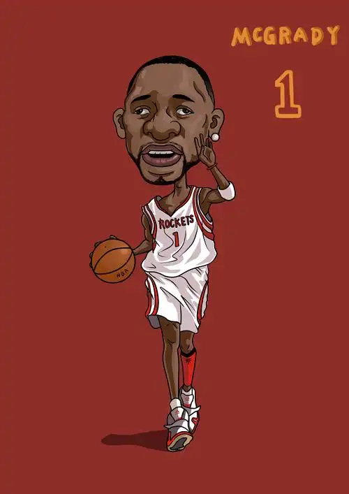 喜爱tmc麦蒂画了一张练习练习