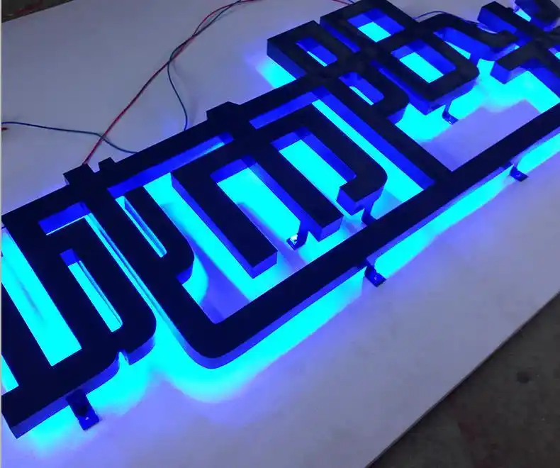 背发光字工艺及用途介绍