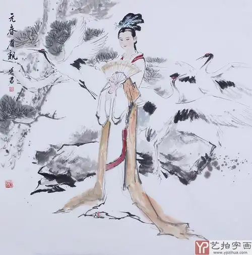 将感情自然融化于山水画之中,创造出首页 人物画 古代人物 本文来源