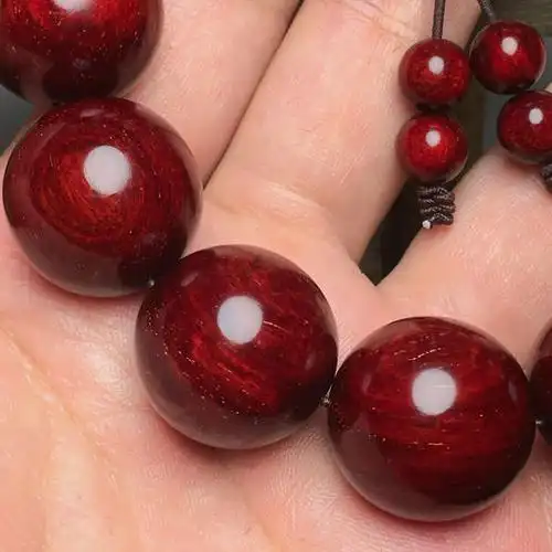 元宵献礼小叶紫檀2012颗5星带金星手串62