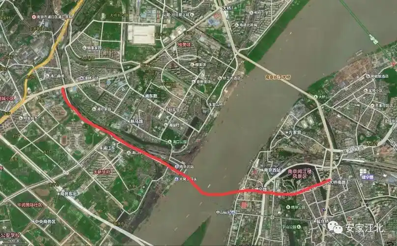 建宁西路过江通道启动!