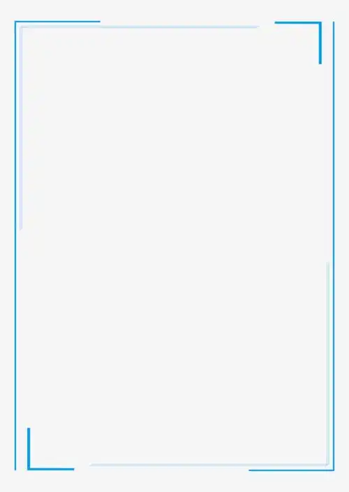 懒人图库提供精品模板,素材下载,本设计作品为蓝色简约线条边框素材