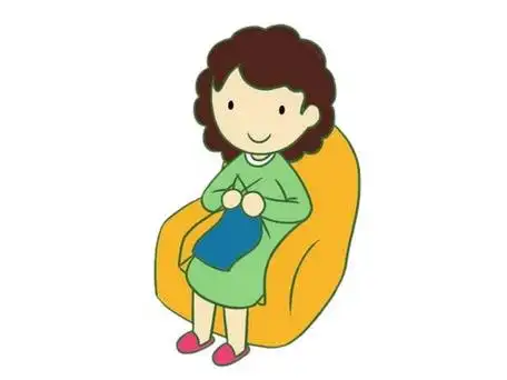 妈妈简笔画的画法步骤教程及图片大全