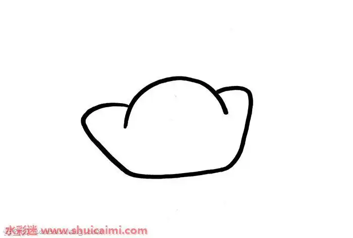 金元宝卡通怎么画金元宝简笔画步骤