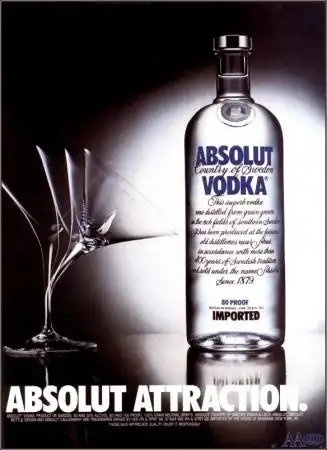 主题:伏特加经典广告创意