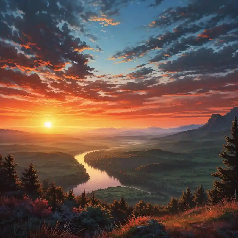 看着这些美景,仿佛置身于大自然之中,感受大自然的魅力和神秘.