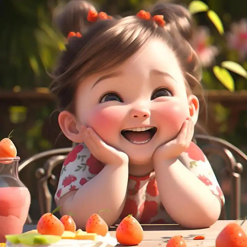 胖胖的女孩最可爱.