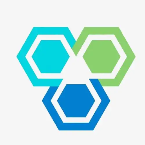 六边形组合ppt装饰图案