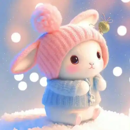 2023新年兔年头像|软萌可爱兔子头像 高清好看微信头像图片_整理_校服