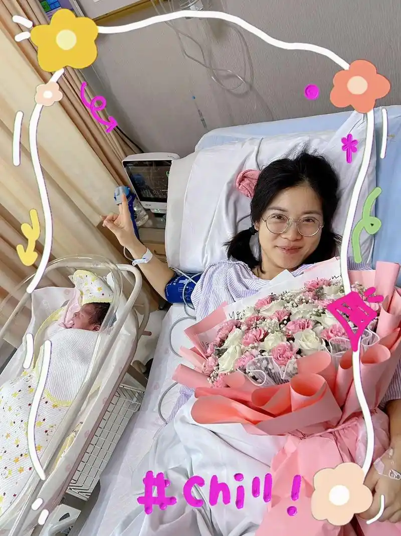 有好老公,心疼我,照顾我,晚上在医院独自带老二,结果一出院就病倒 ..