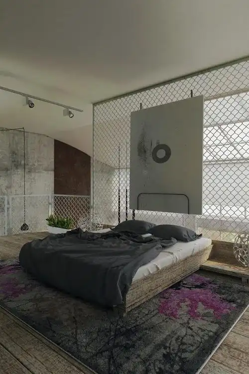 【{粗犷工业风loft住宅设计}】