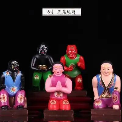 5动漫咒术回战周边五条悟趣味模型0611801080五鬼神像偏财家居供奉