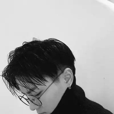 微信头像男生霸气黑白社会靠实力