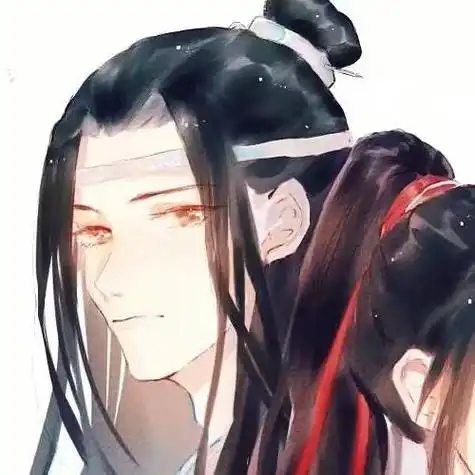 魏无羡x蓝忘机情侣头像:我想带一人回云深不知处藏起来